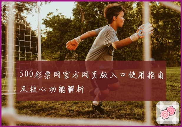 500彩票网官方网页版入口使用指南及核心功能解析
